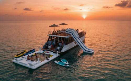 Phi-Phi, Racha Yai, Maiton, Sunset Catamaran.