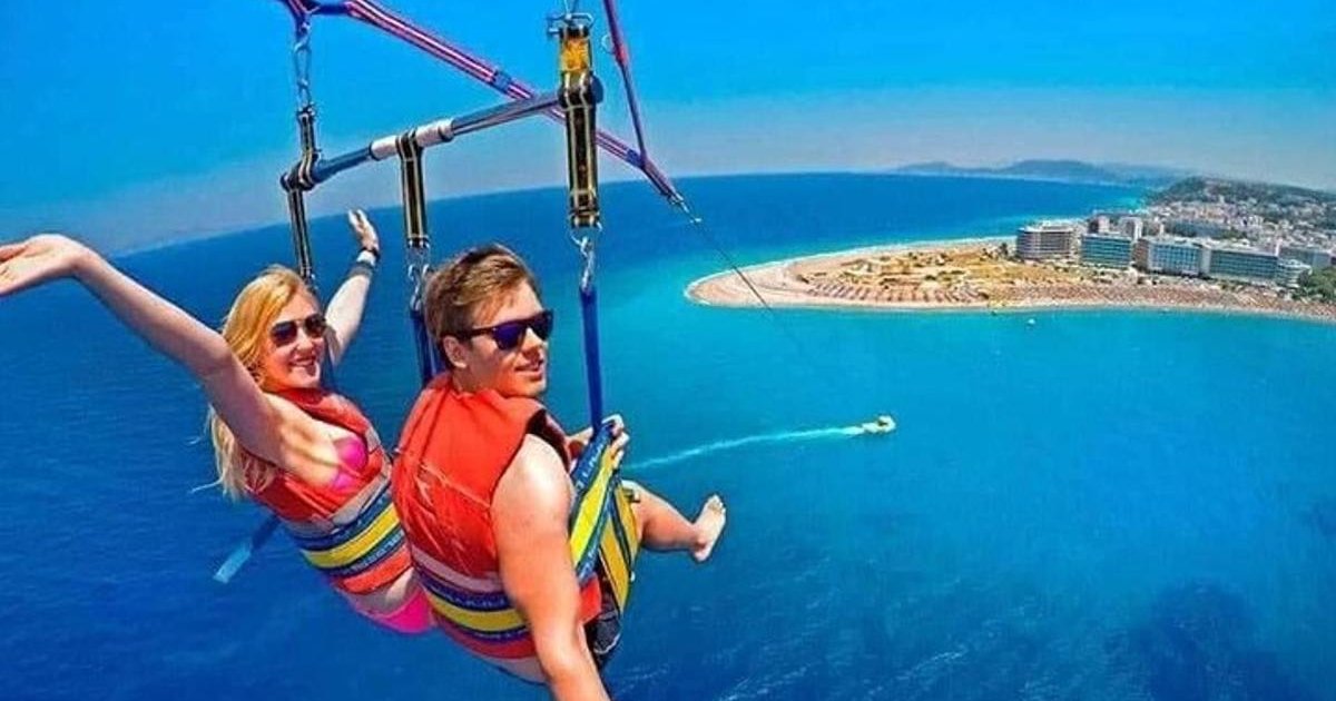 Парасейлинг в Хургаде