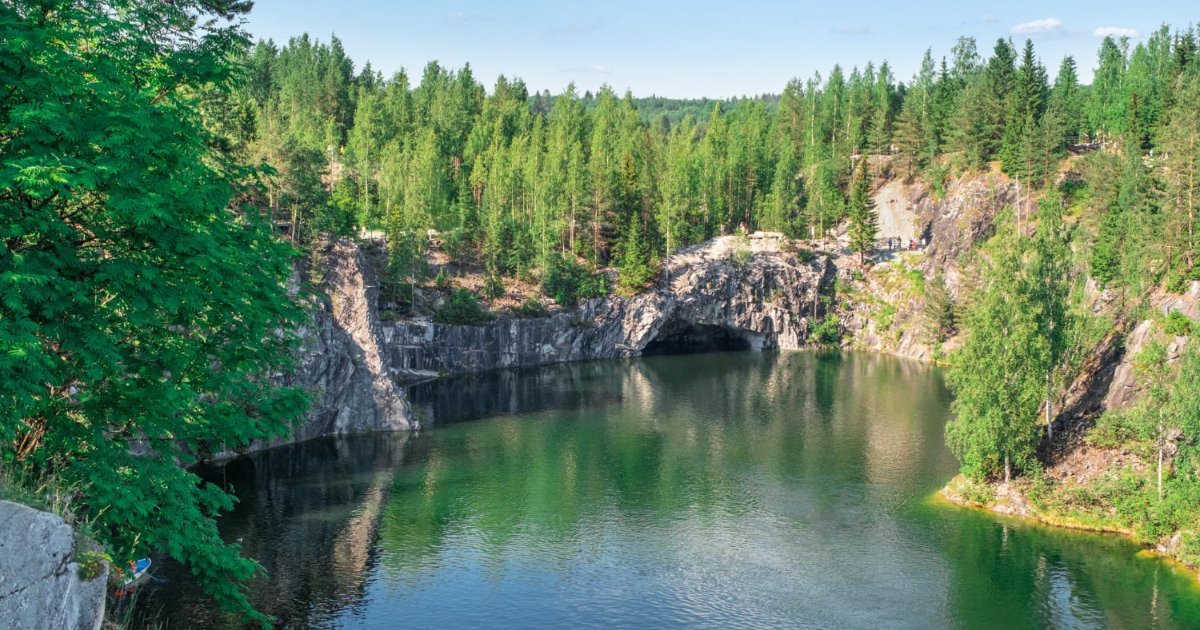 Экскурсия в Карелию и парк «Рускеала»
