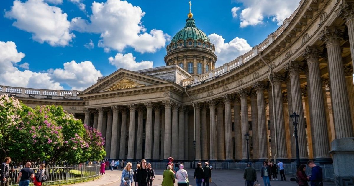 Обзорная по центру Петербурга