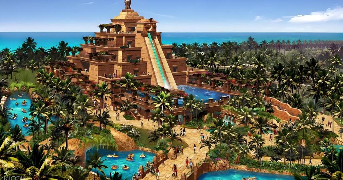 Посещение аквапарка «Atlantis» - самого большого аквапарка в мире